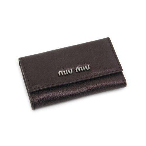 ミュウミュウスーパーコピー MIU MIU ソフトカーフ キーケース 5M0222